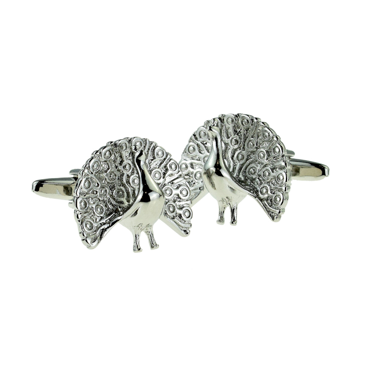 Peacock Bird Cufflinks | Ashton and Finch