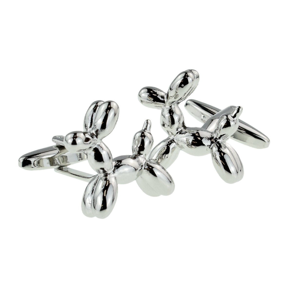 Silver Balloon Dog Design Cufflinks | Ashton and Finch