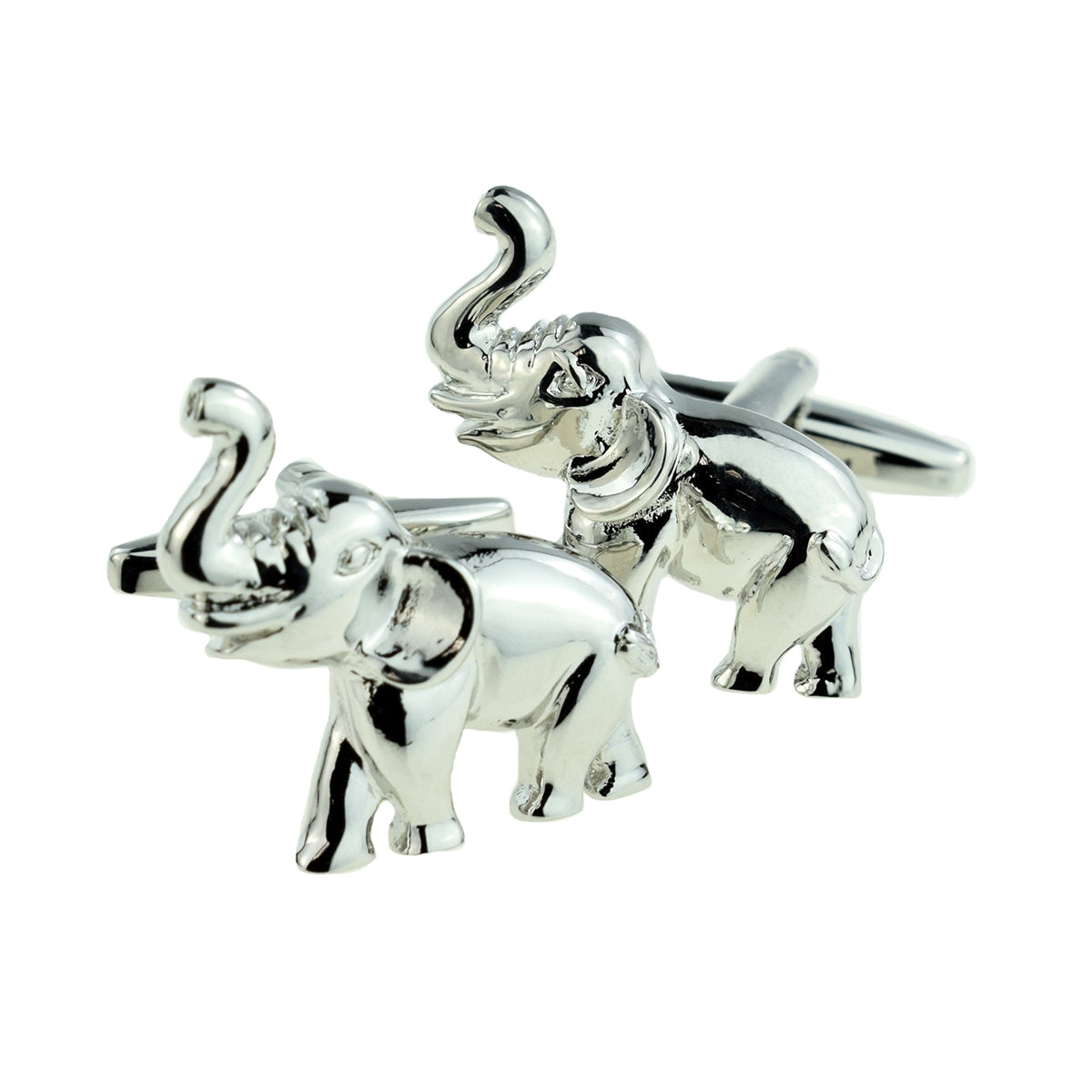 Trumpeting Elephant Design Cufflinks | Ashton and Finch