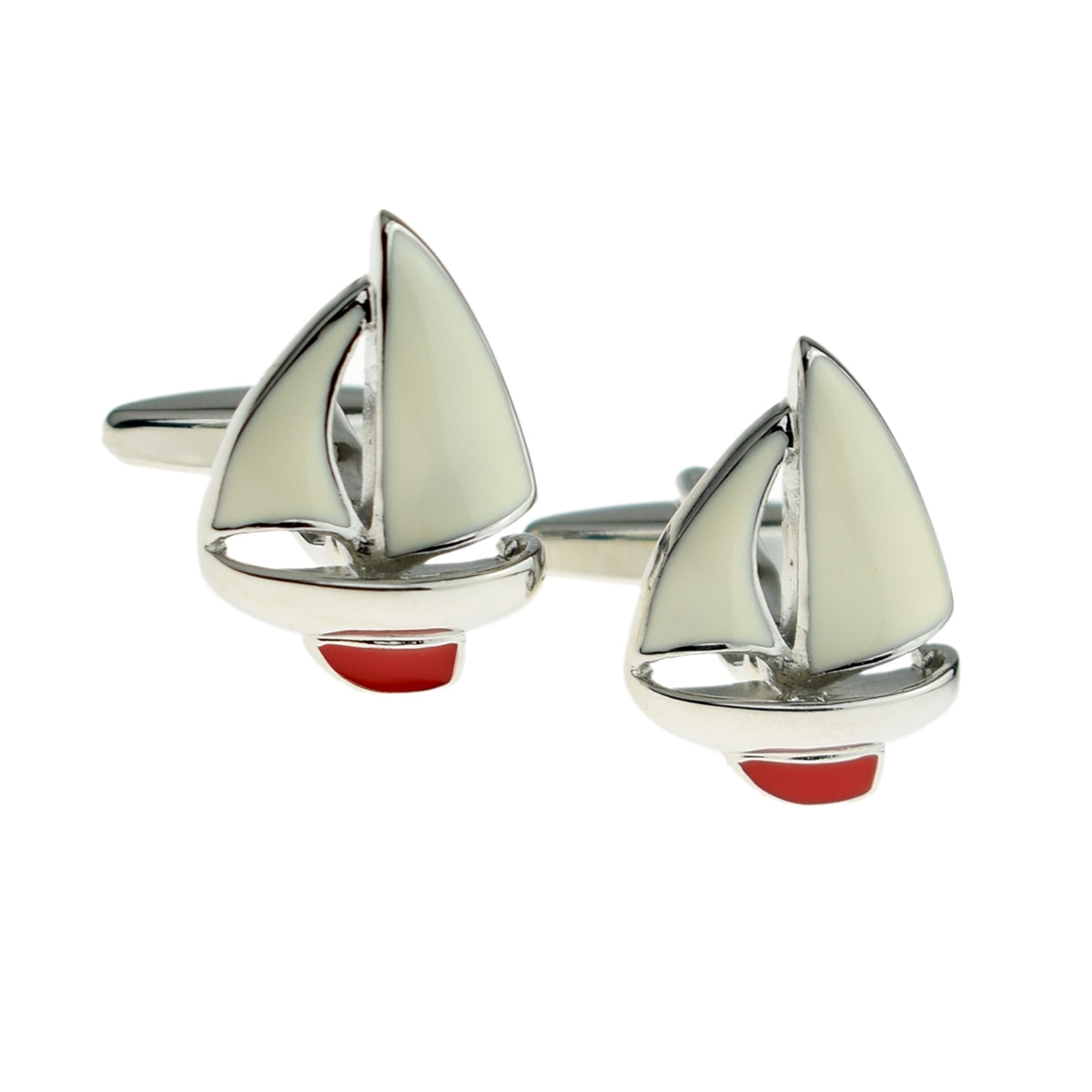 Red Keel Yacht Sailing Sailors Cufflinks | Ashton and Finch