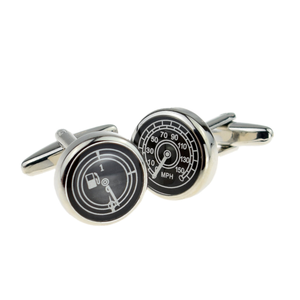 Fuel Guage and Car Speedo Motor Cufflinks | Ashton and Finch