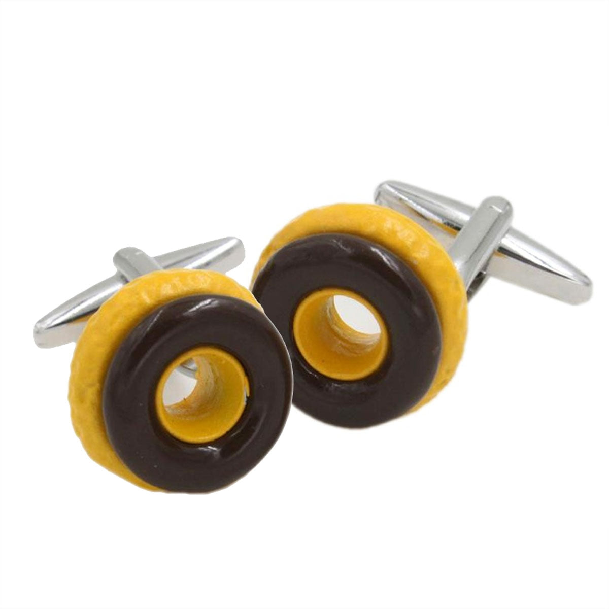 Doughnut Cufflinks Donut Food Cufflinks | Ashton and Finch