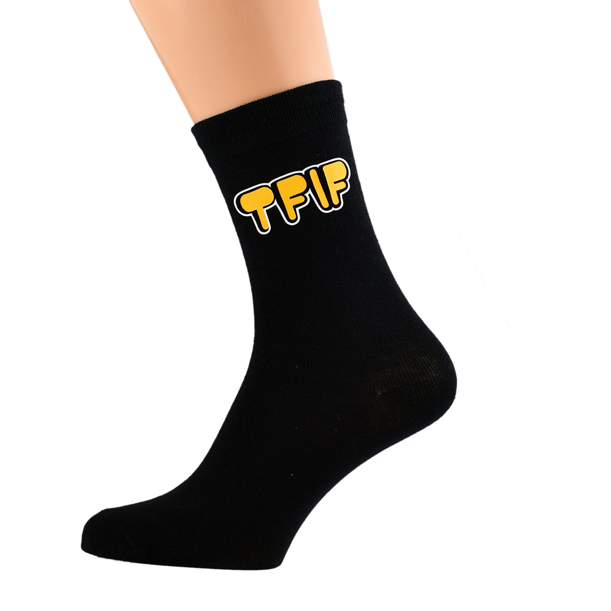 TFIF Design Mens Black Socks| Ashton and Finch