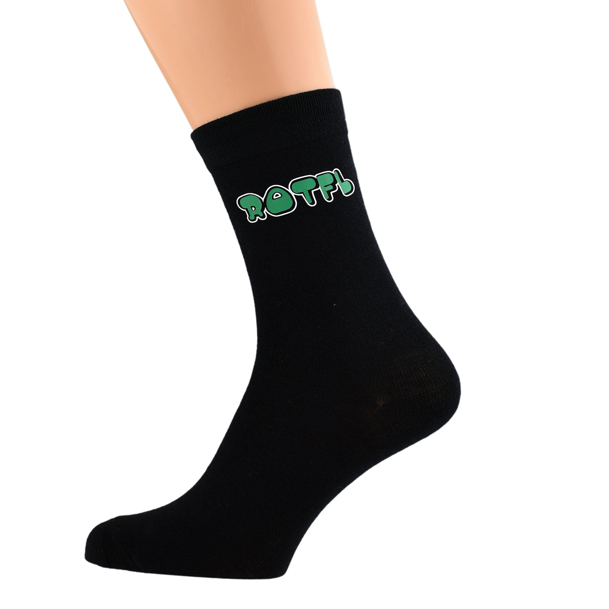 ROTFL Design Mens Black Socks| Ashton and Finch
