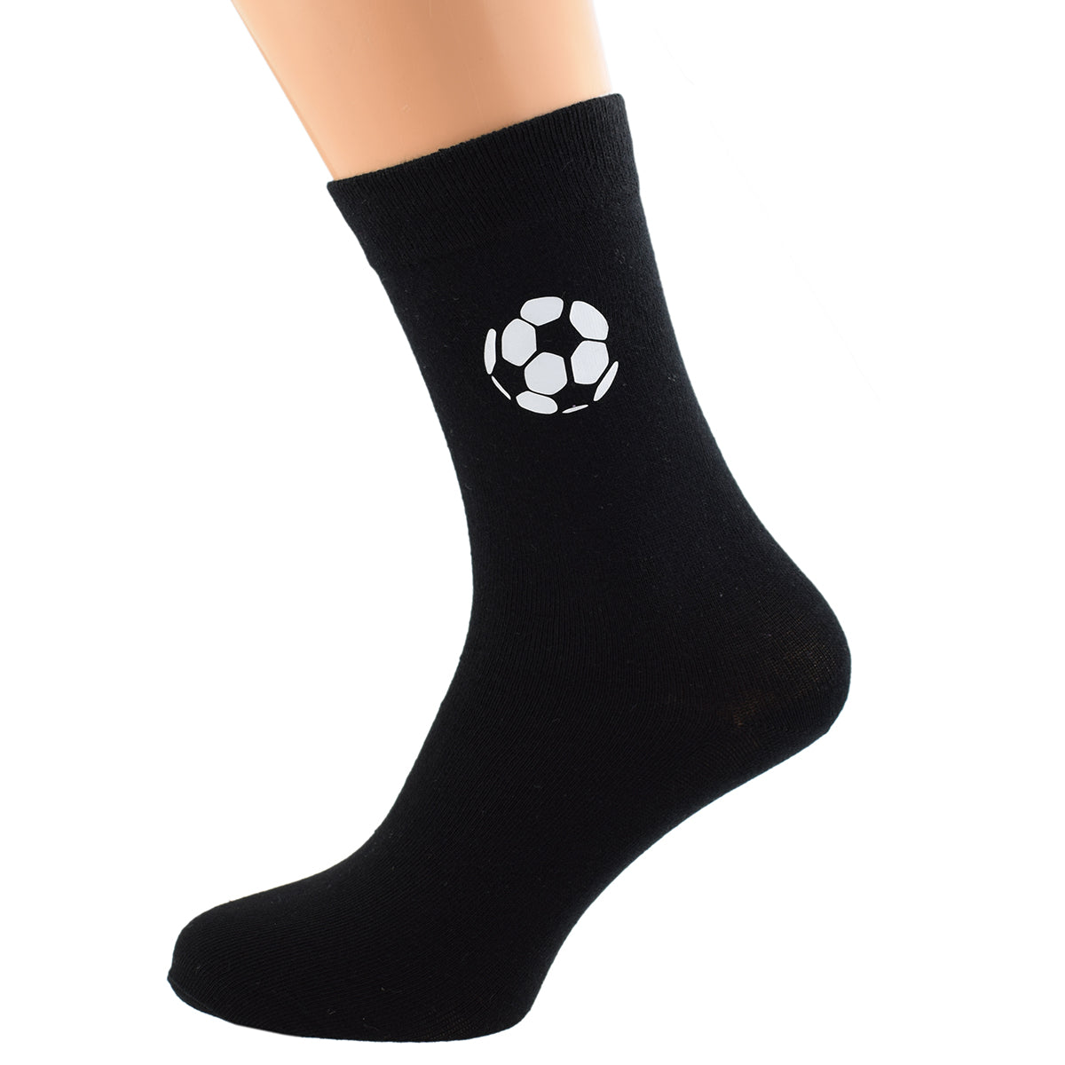 Football Design Mens Black Socks| Ashton and Finch