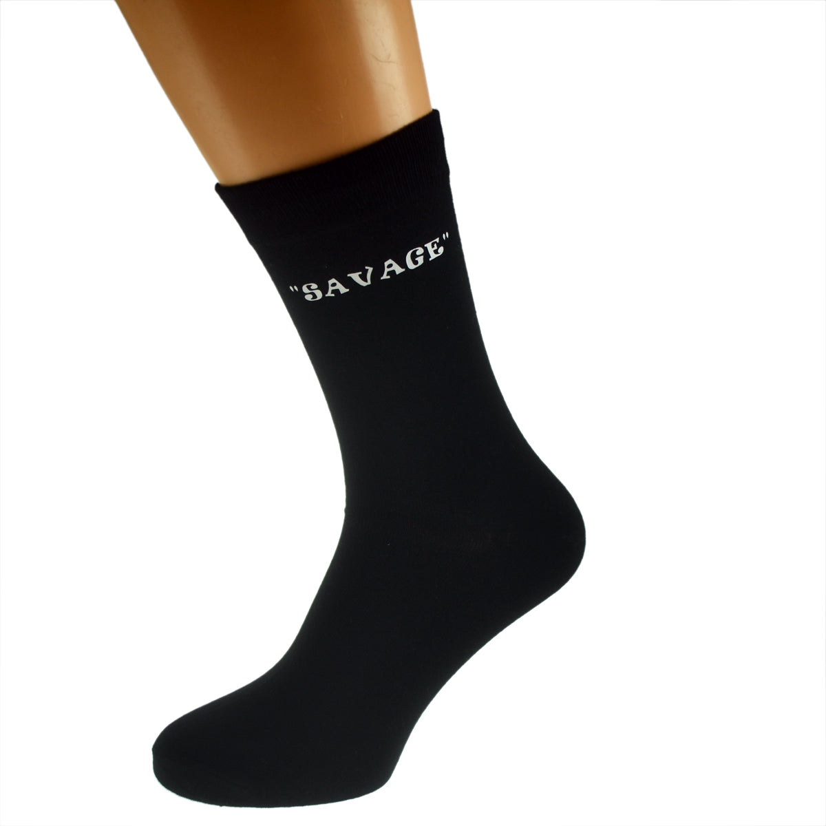 Savage Design Mens Black Socks| Ashton and Finch