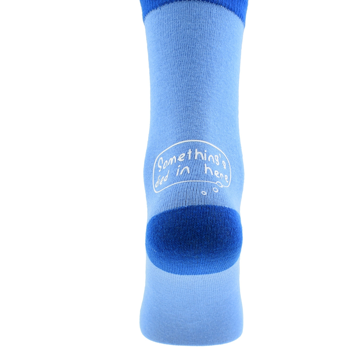 Fun Something Died In Here Two Colour Blue Unisex Socks| Ashton and Finch