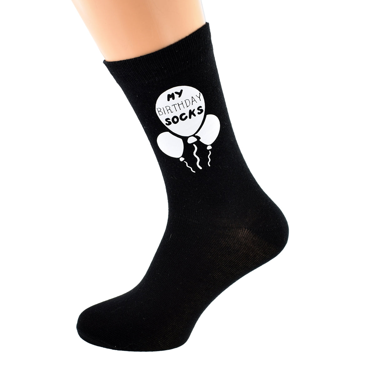Mens Black Socks Novelty My Birthday Socks| Ashton and Finch