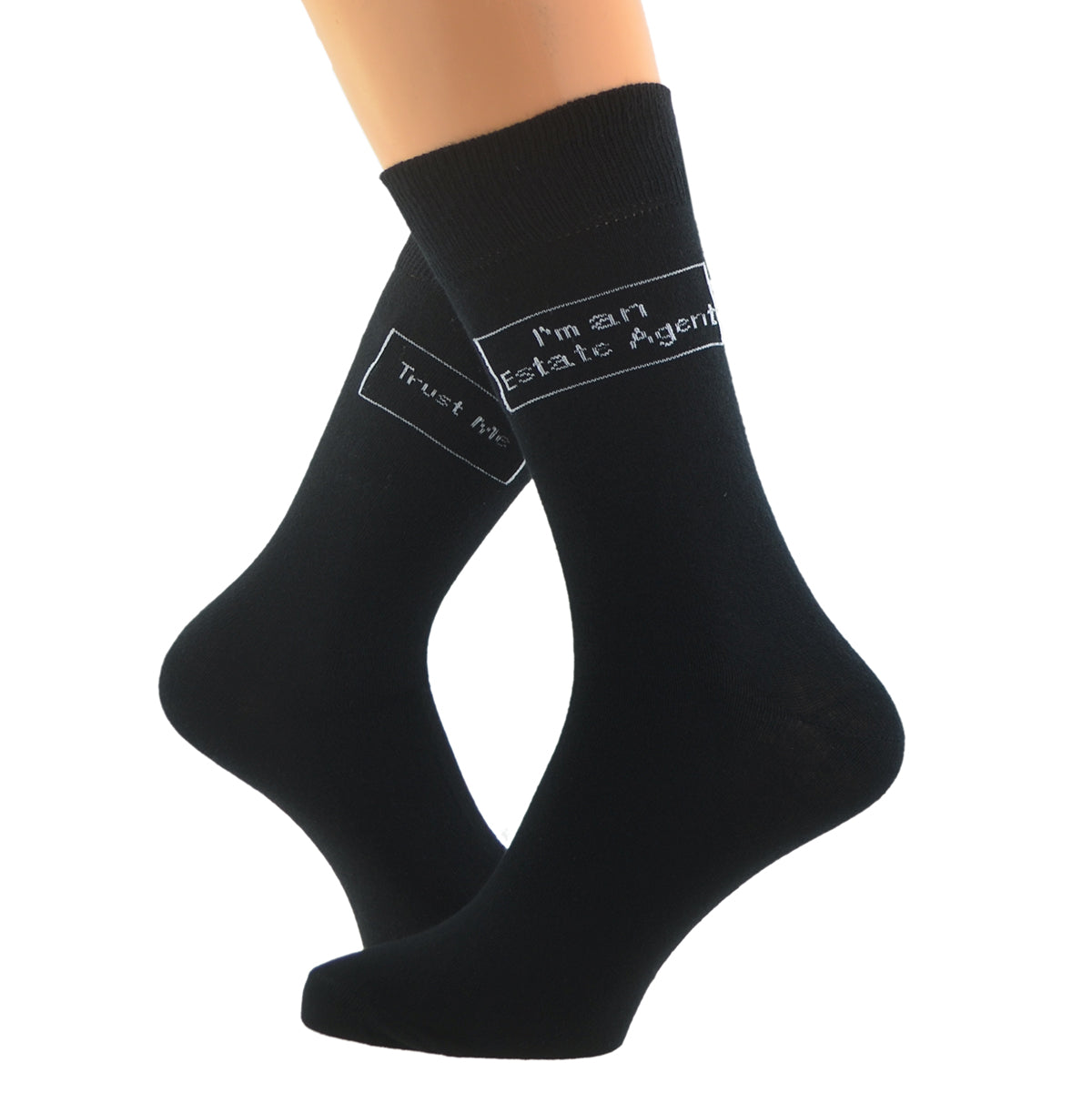 Trust Me I’m An Estate Agent Cotton Rich Socks| Ashton and Finch
