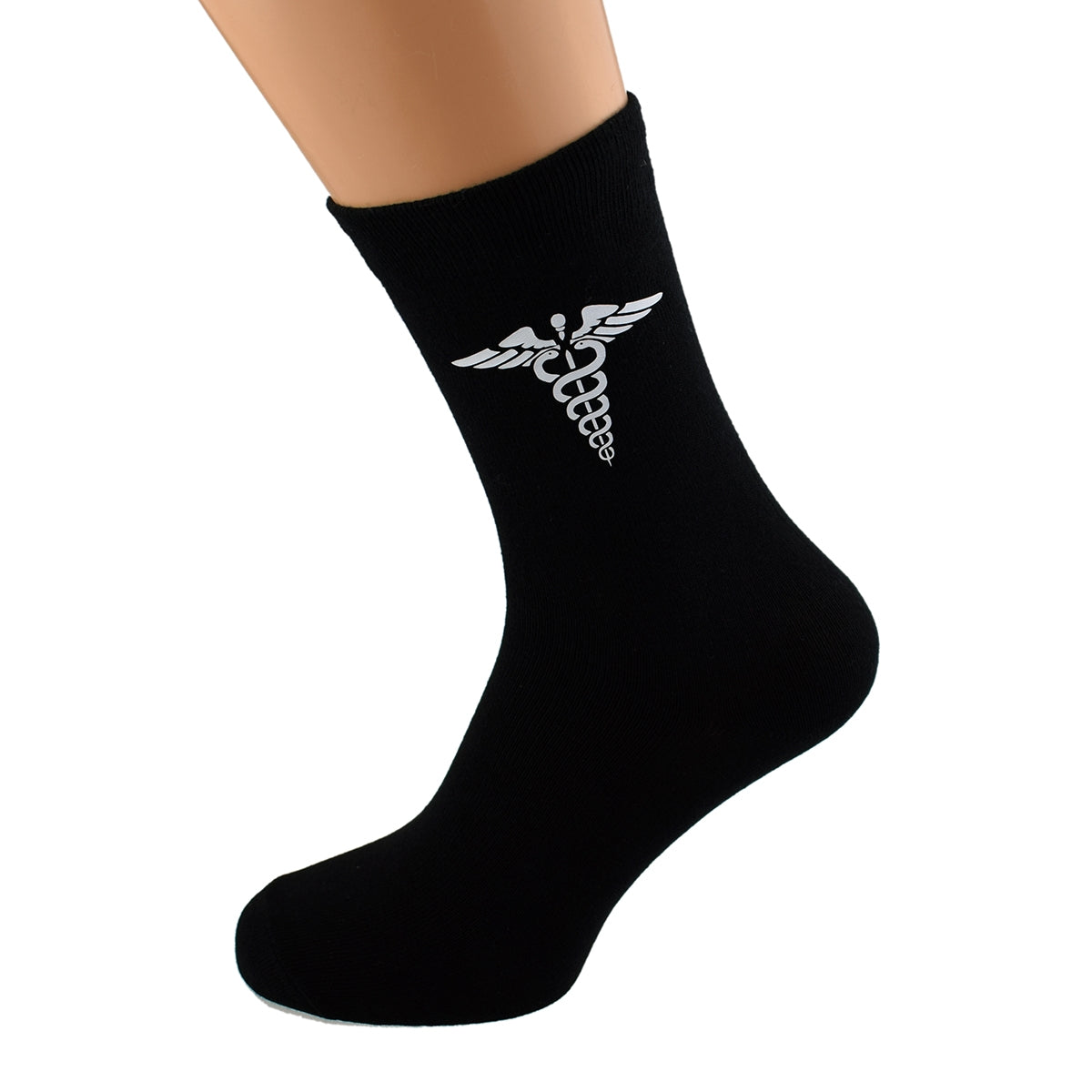 Caduceus Medical Symbol Doctors Socks| Ashton and Finch