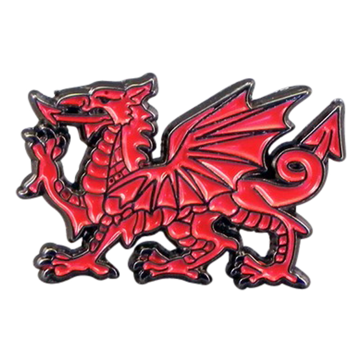 Welsh Dragon Wales Metal Enamel Lapel Pin Badge