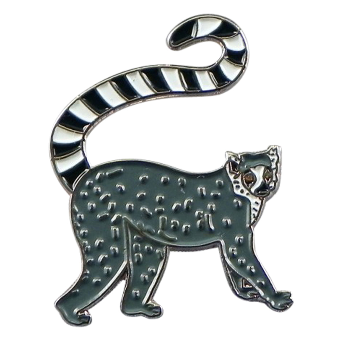 Lemur Metal Enamel Lapel Pin Badge