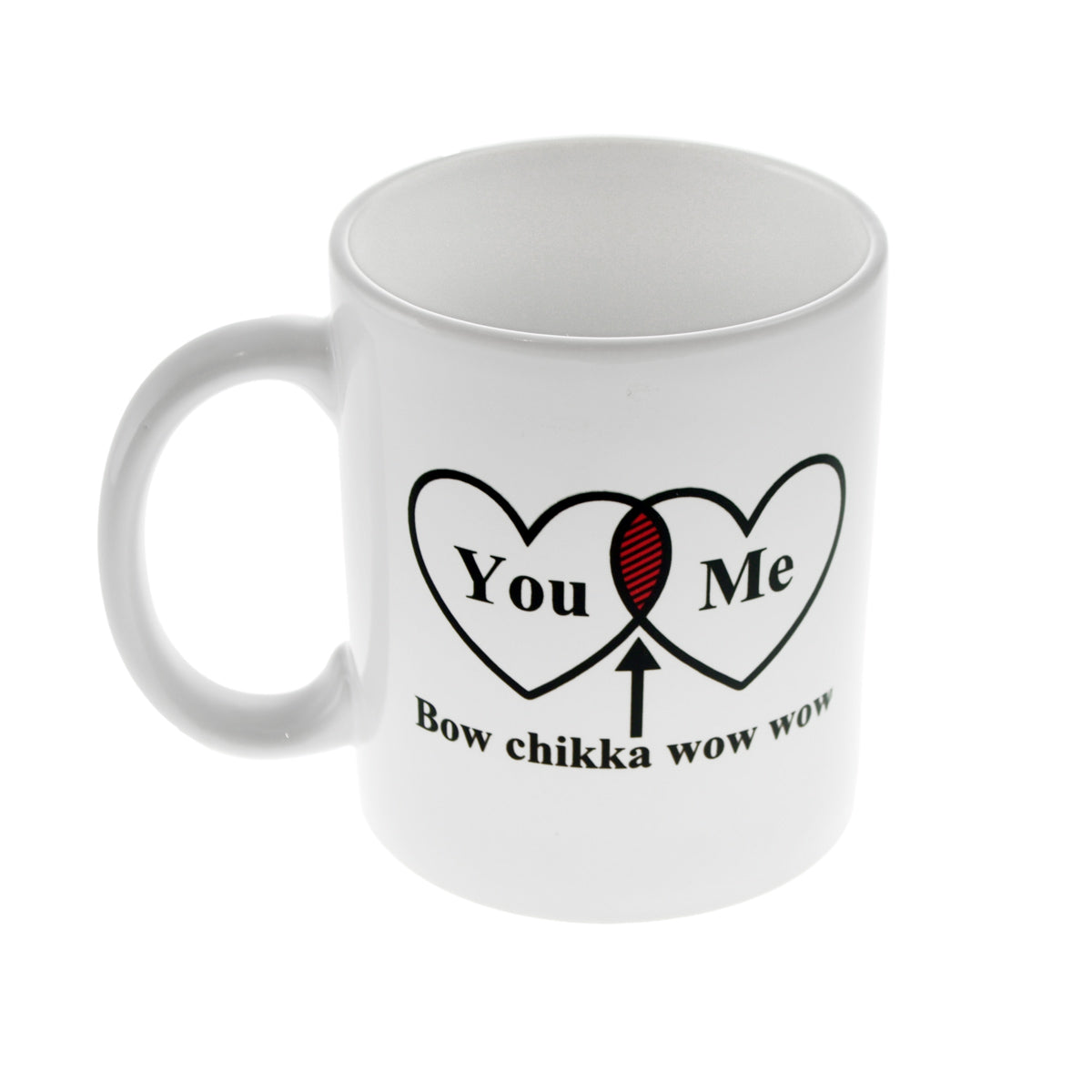 Romantic Mug – You and Me Heart Bow Chikka Cup | Ashton and Finch