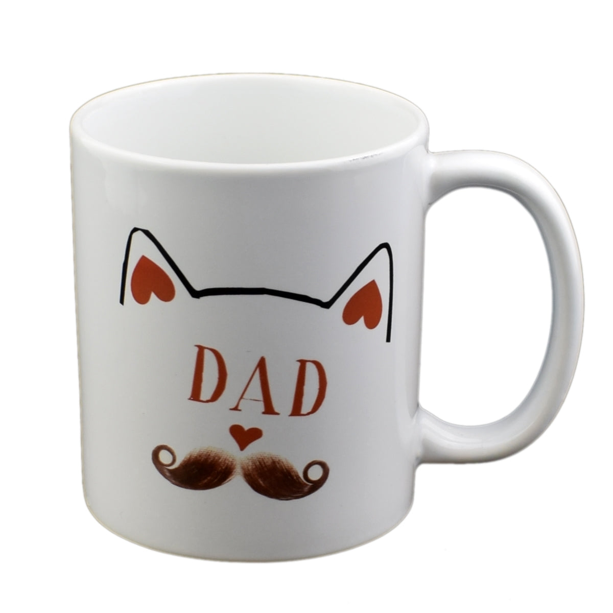 Dad Mug – Pet and Moustache Novelty Cup | Ashton and Finch