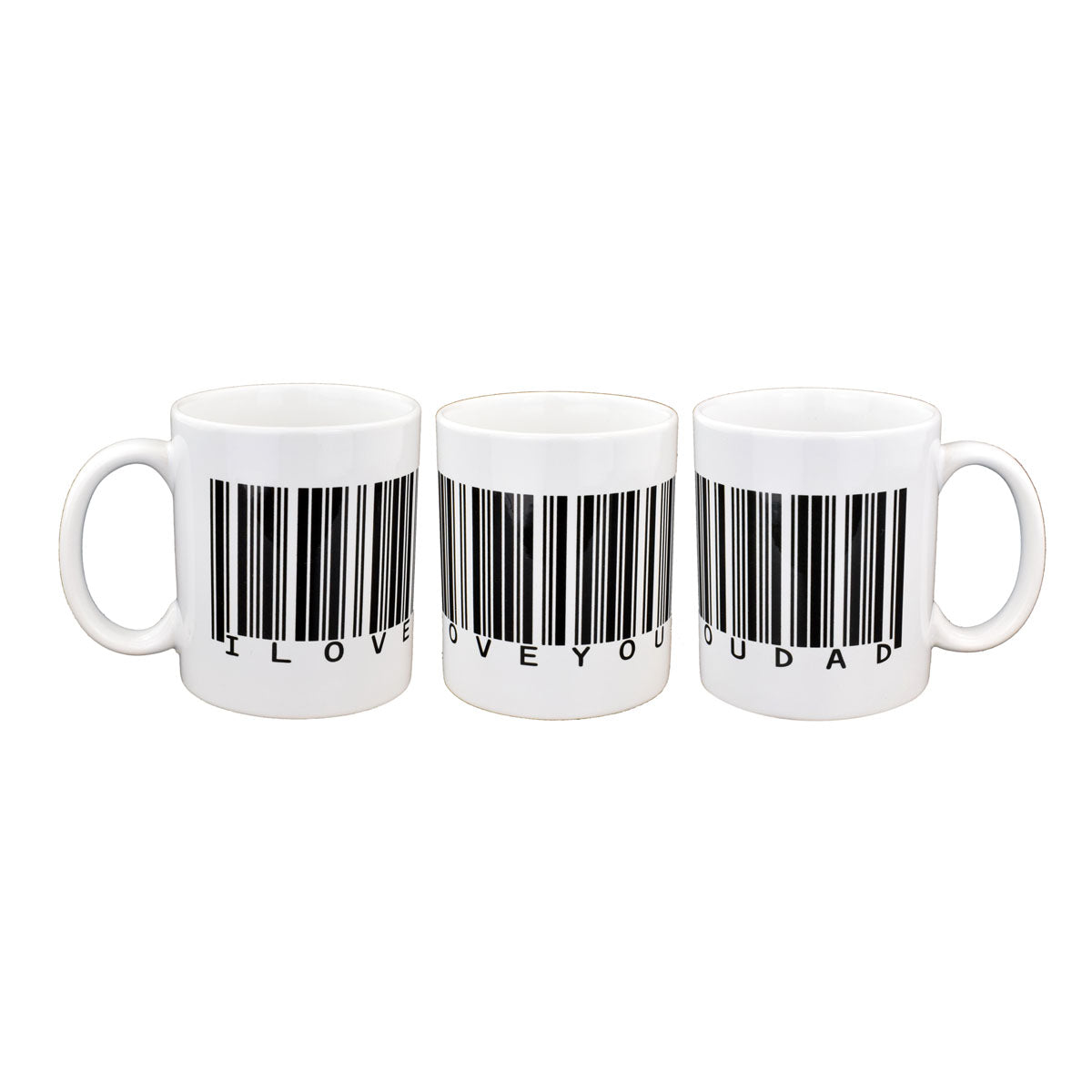 Dad Mug – I Love You Barcode Design Cup | Ashton and Finch