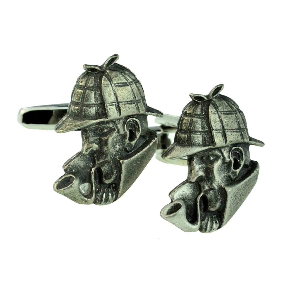 Sherlock Holmes English Pewter Cufflinks | Ashton and Finch