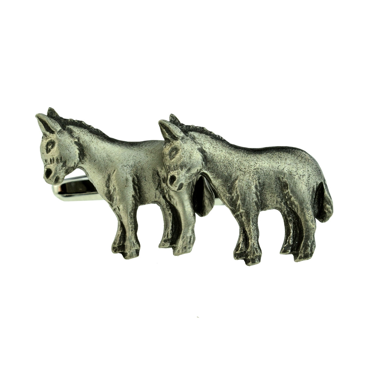 Donkey Animal English Pewter Cufflinks | Ashton and Finch