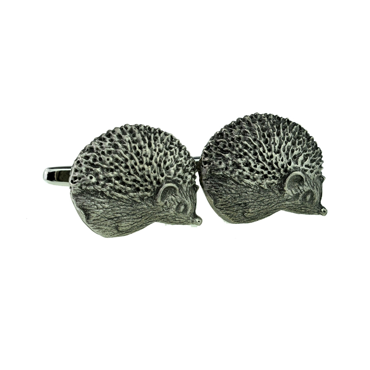 Hedgehog Design Pewter Cufflinks | Ashton and Finch