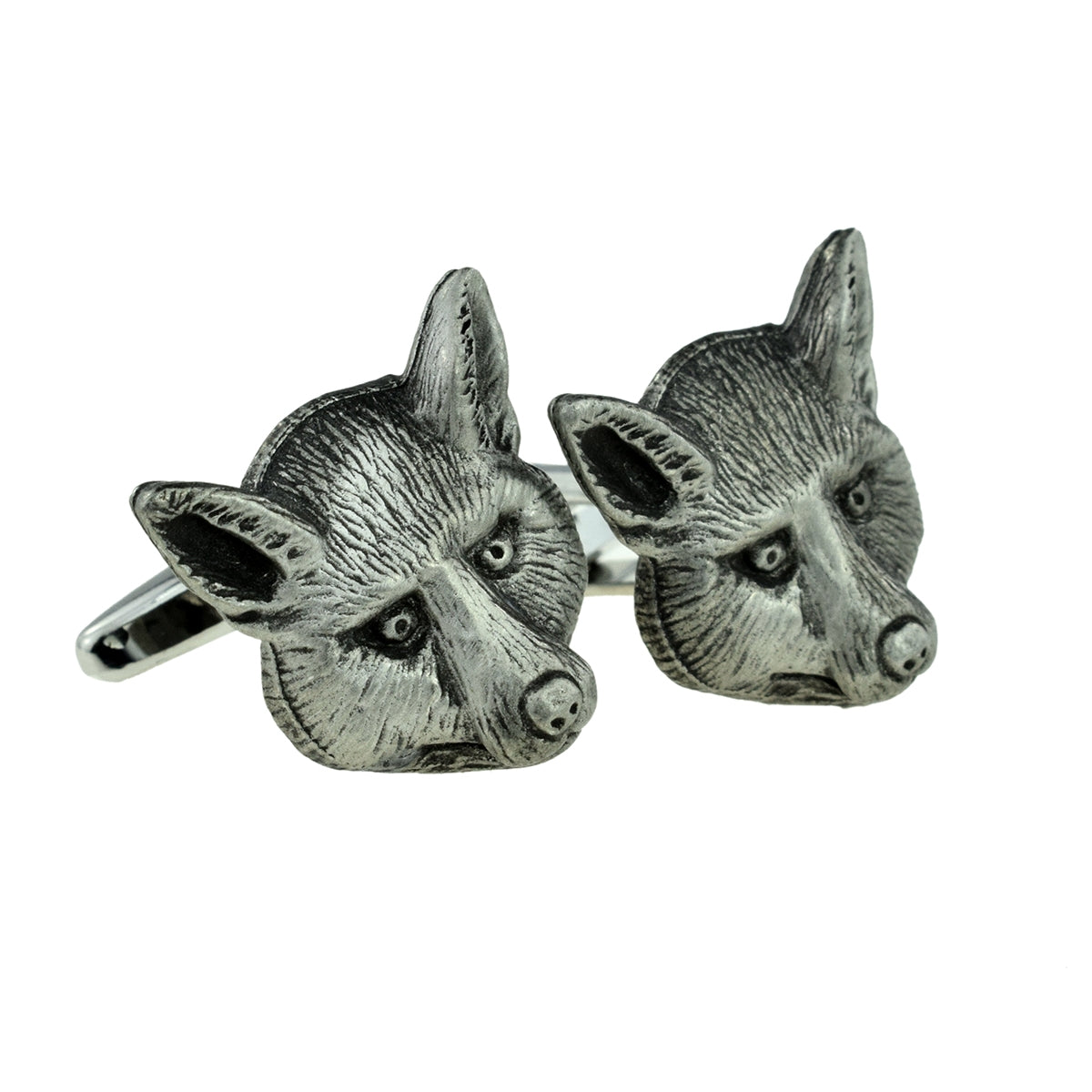 Fox Animal English Pewter Cufflinks | Ashton and Finch