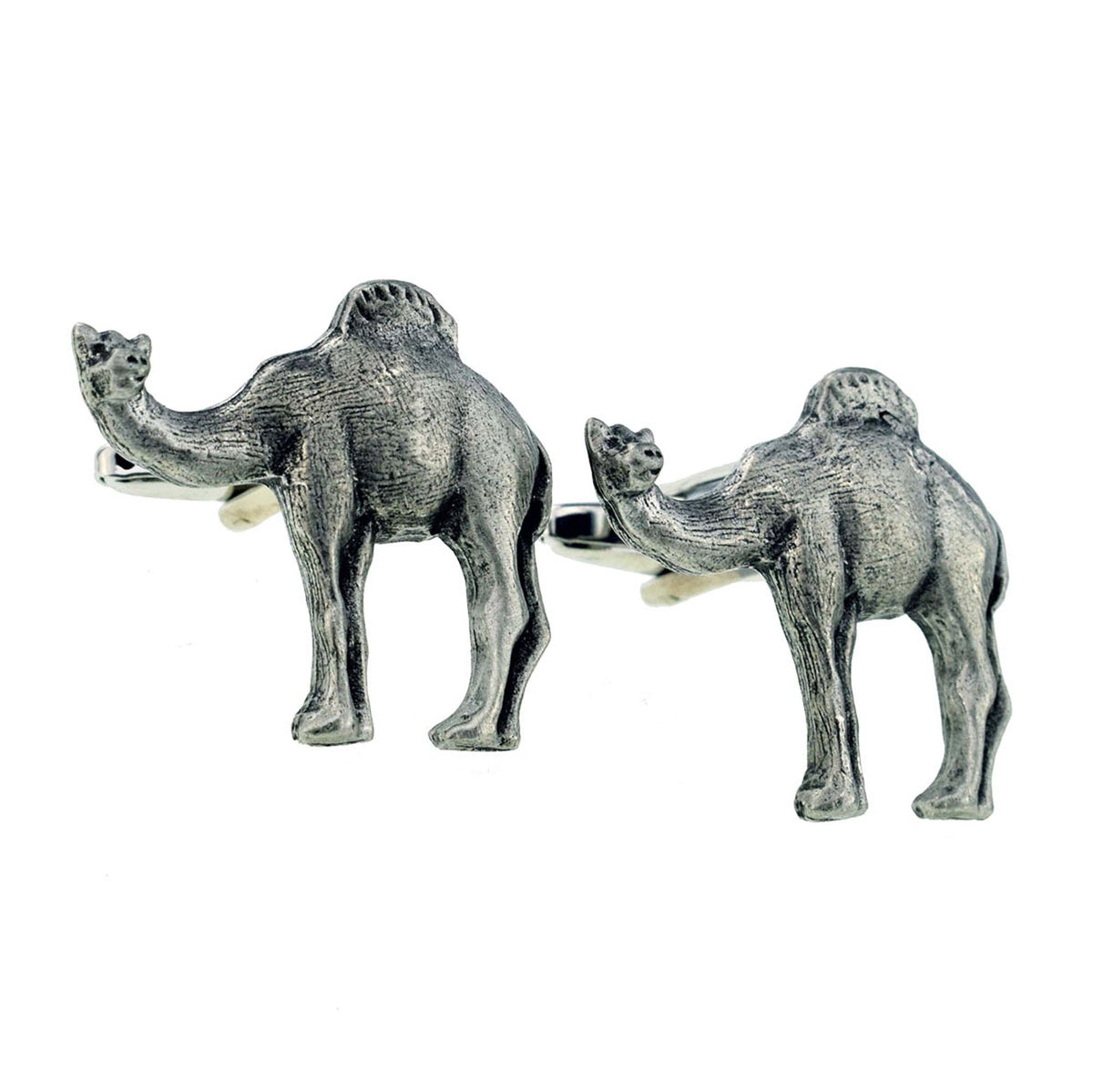 English Made Pewter Camel Animal Cufflinks | Ashton and Finch