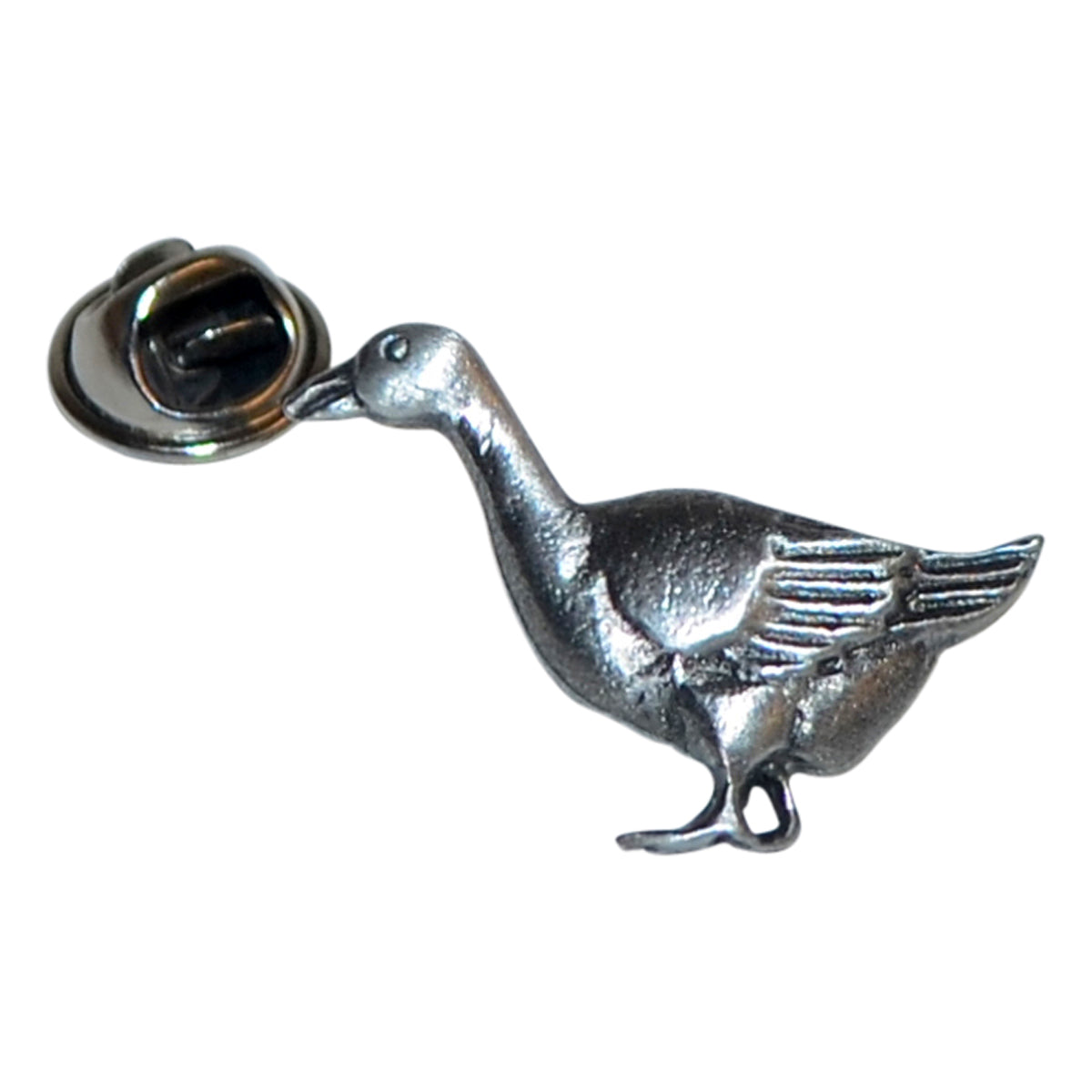 Goose English Made Pewter Lapel Pin Badge