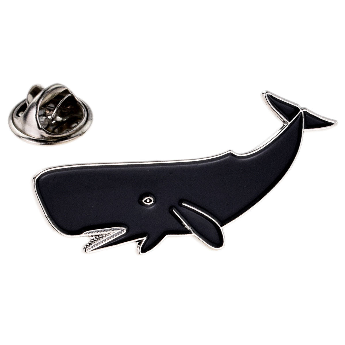 Sperm Whale Marine Sea Animal Metal Enamel Lapel Pin Badge