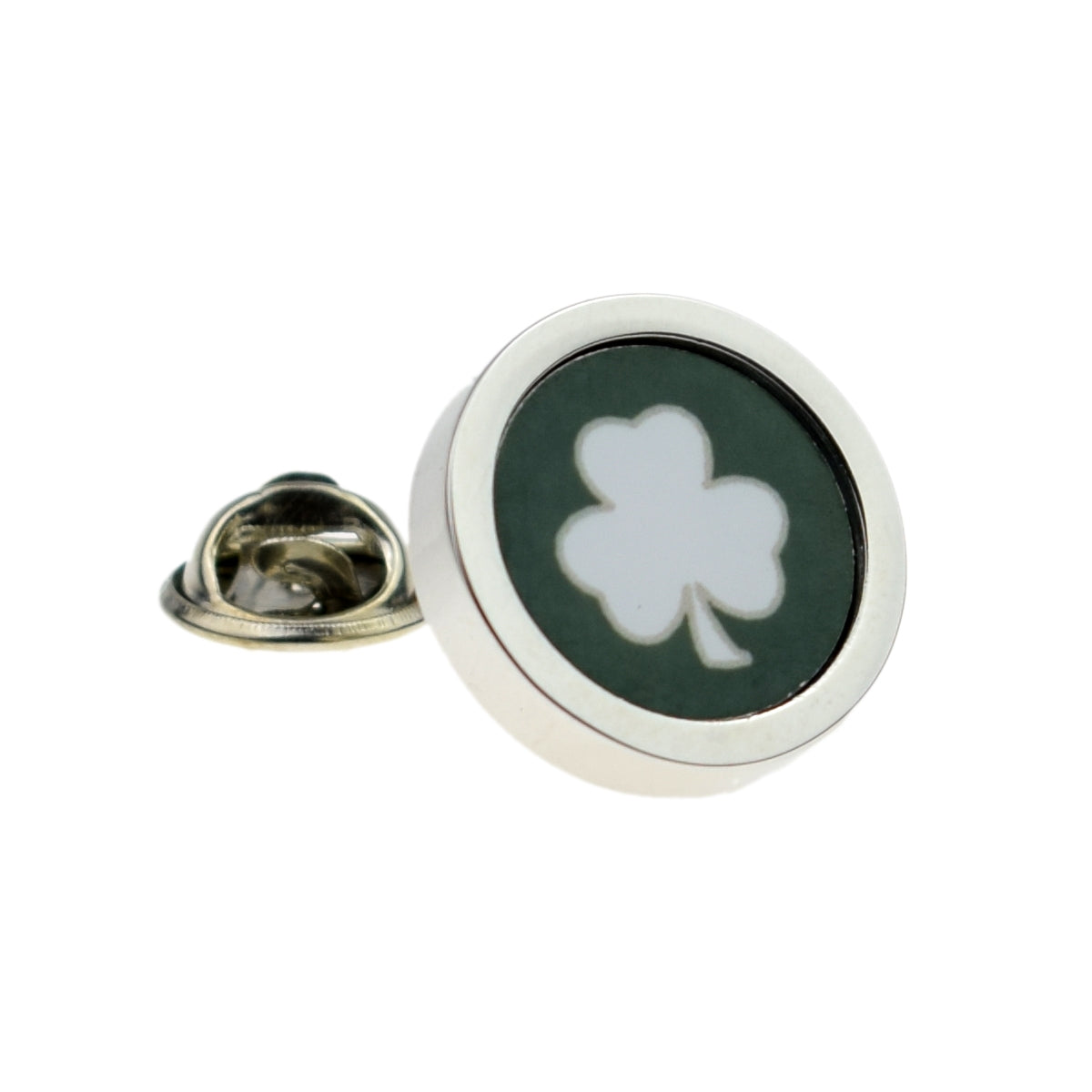 Irish Shamrock Lapel Pin / Badge