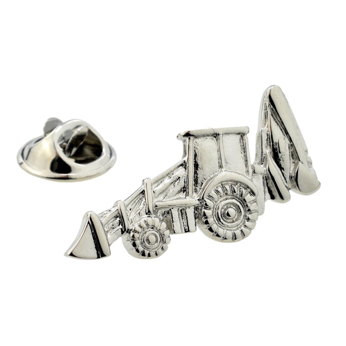 Excavator Digger Lapel Pin Badge