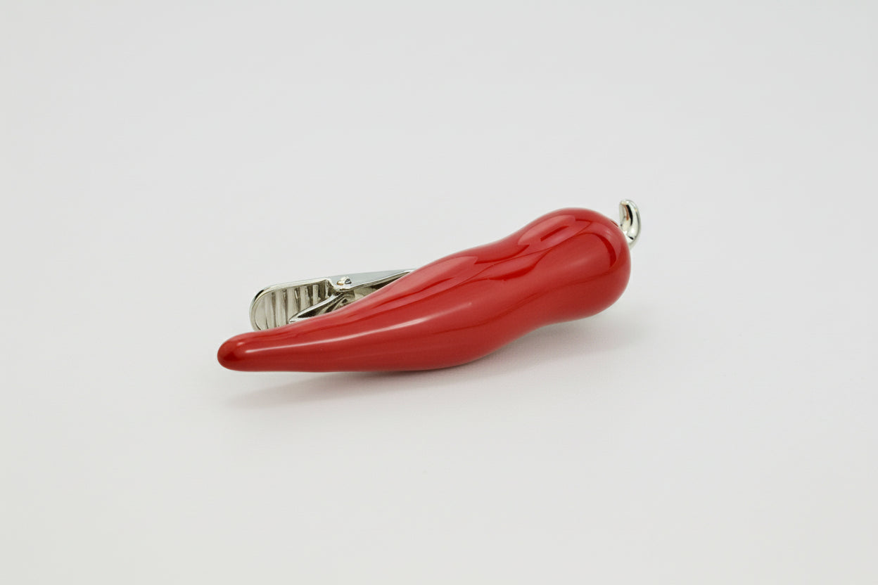 Red Chilli Pepper, 3D Tie Clip | Ashton and Finch