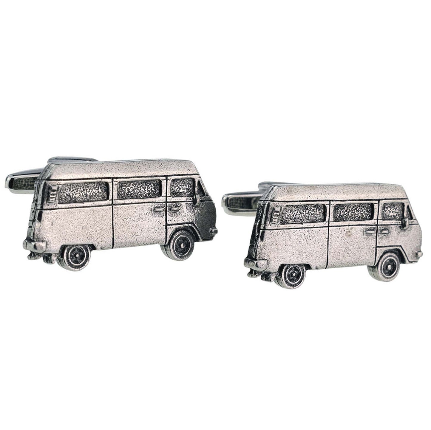 Camper Van Pewter Cufflinks | Ashton and Finch