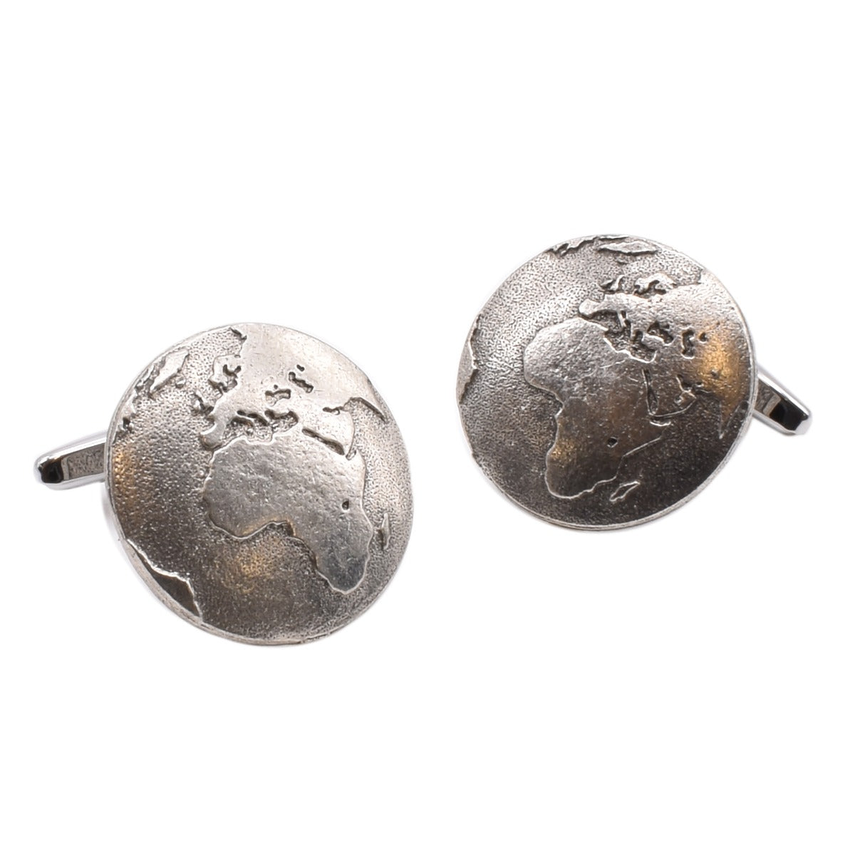 Earth Pewter Cufflinks | Ashton and Finch