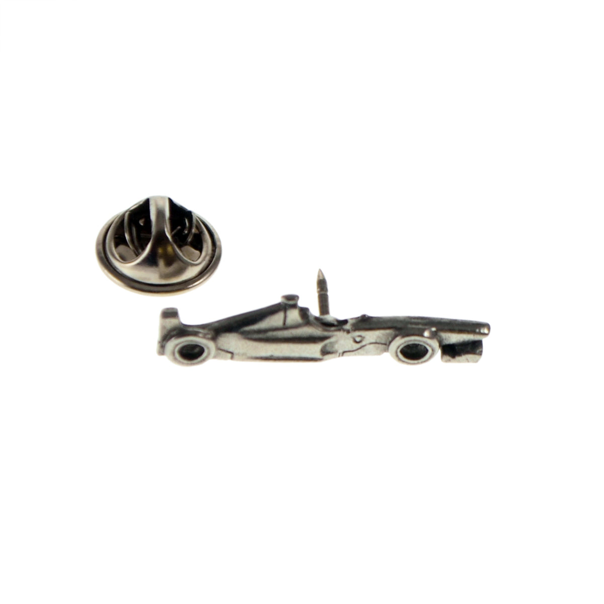 Single Seater Motor Racing Car Pewter Lapel Pin Badge