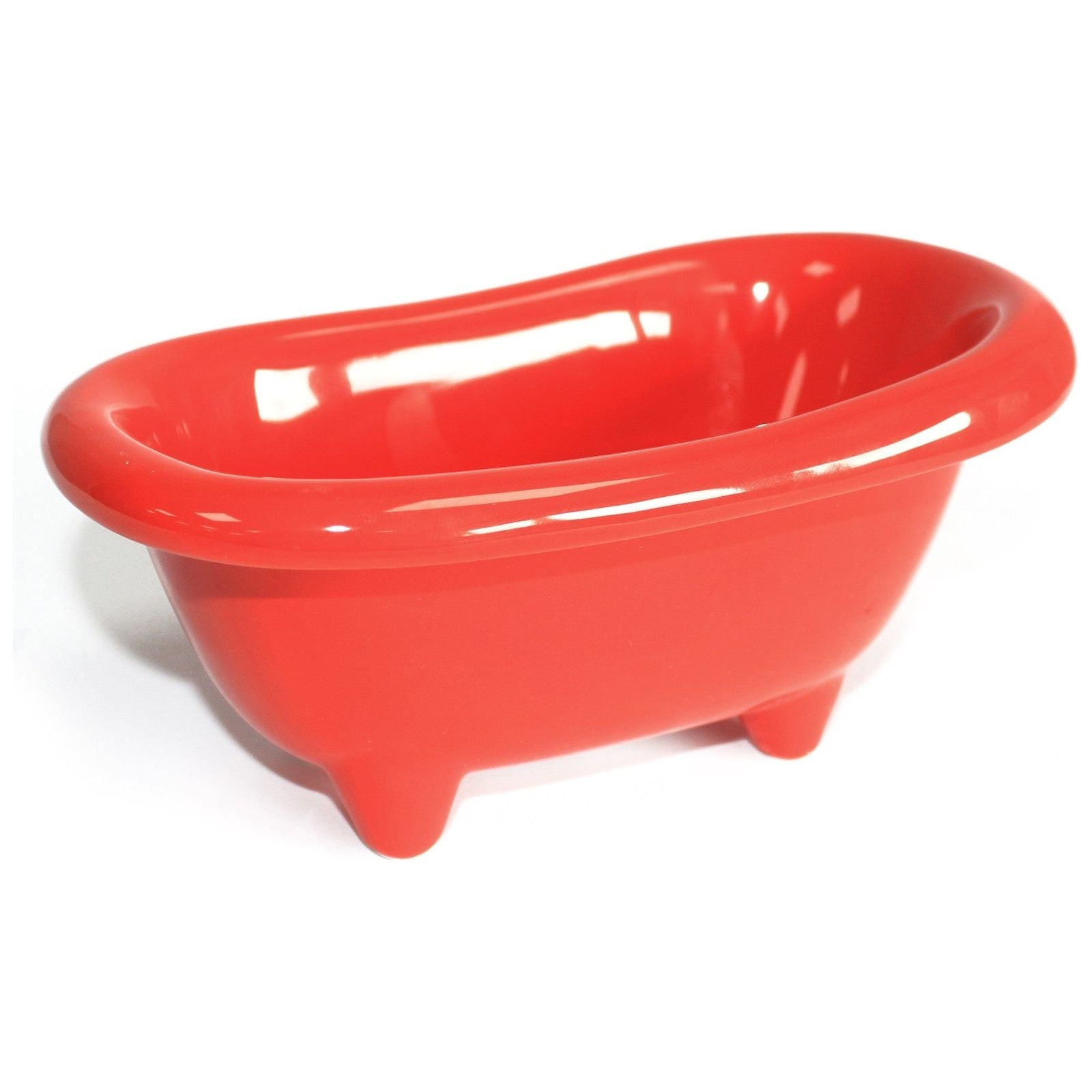 Ceramic Mini Bath - Poppy Red - Ashton and Finch