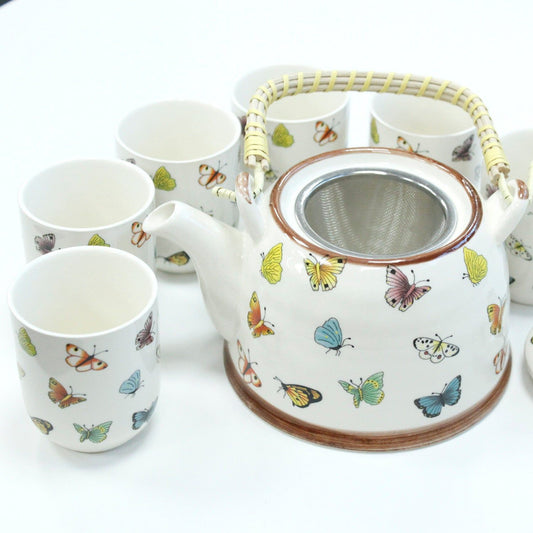 Herbal Teapot Set - Butterflies - Ashton and Finch