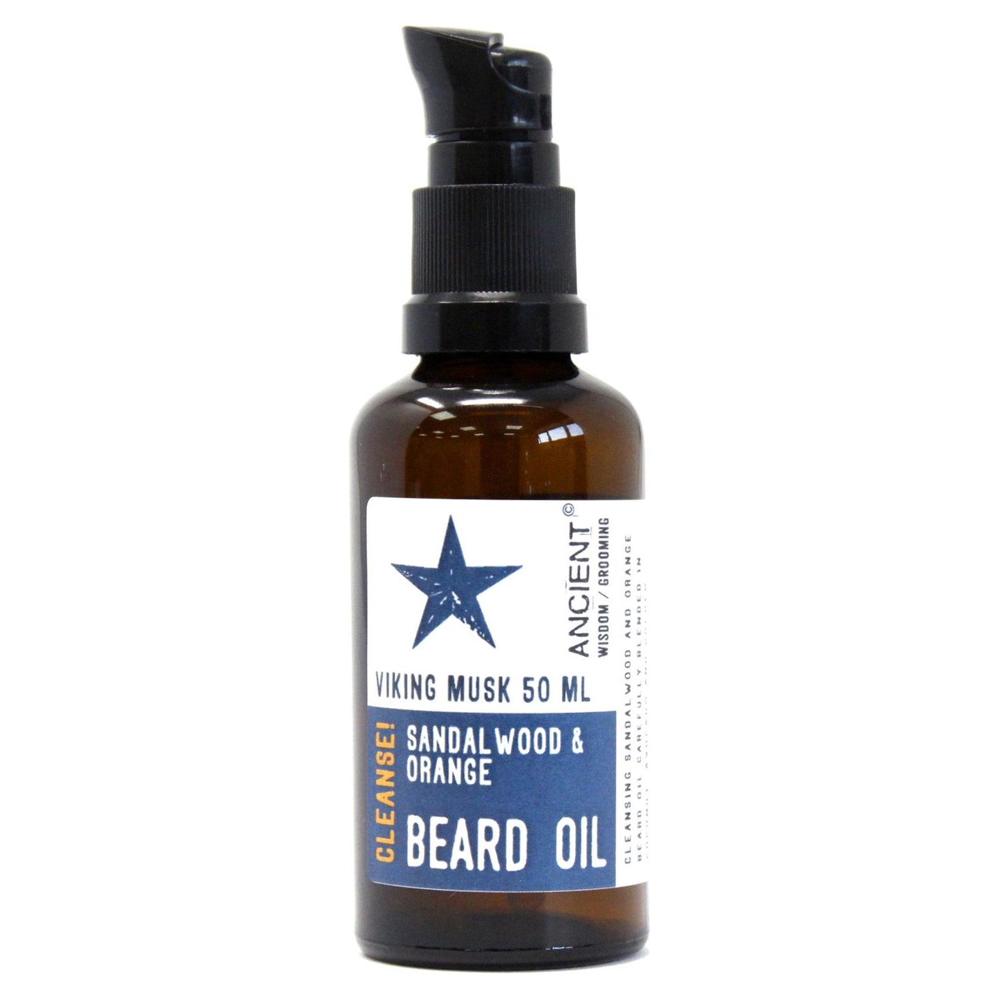 50ml Beard Oil - Viking Musk - Cleanse! - Ashton and Finch