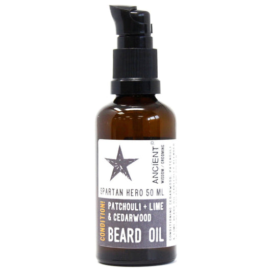 50ml Beard Oil - Spartan Hero - Condition! - Ashton and Finch
