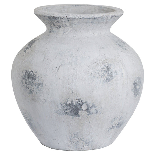 Downton Large Antique White Vase - Ashton and Finch