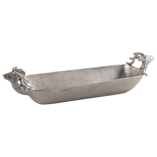 Farrah Collection Silver Large Deer Display Tray - Ashton and Finch