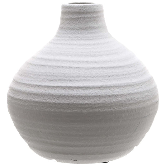 Amphora Matt White Ceramic Vase - Ashton and Finch