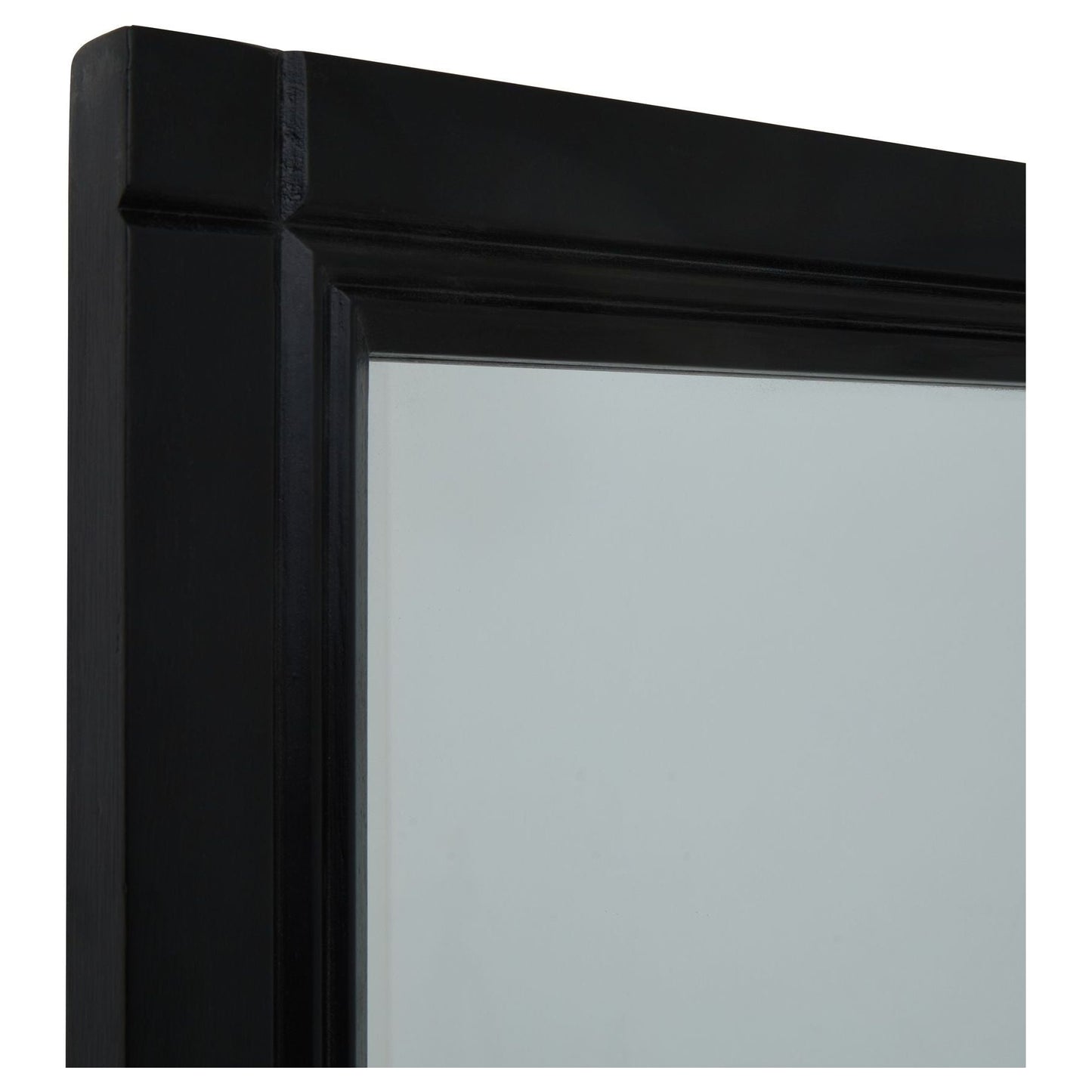 Black Wood XL Window Mirror - Ashton and Finch