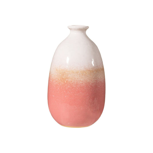 Dip Glazed Ombre Pink Vase - Ashton and Finch