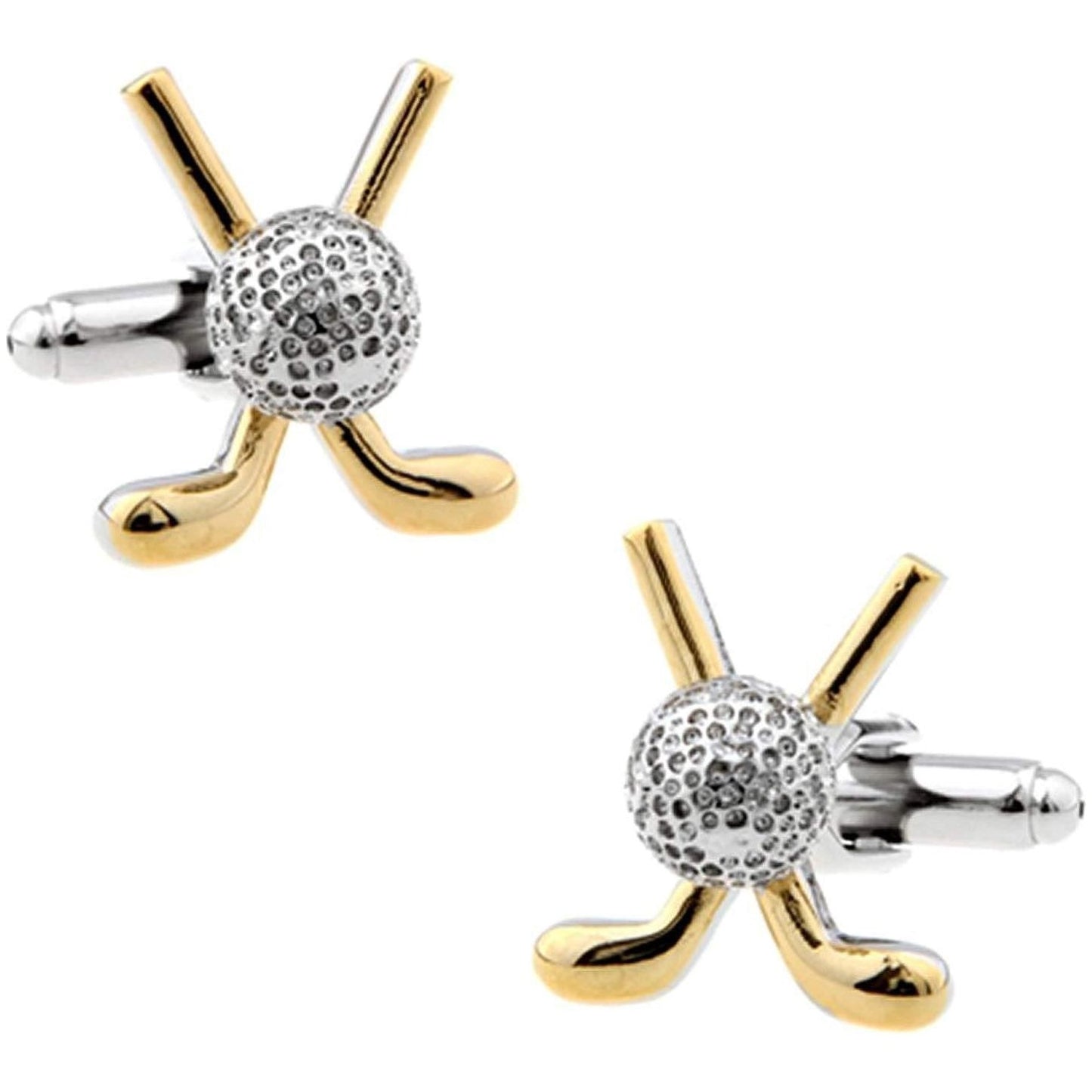 Golf Clubs and Golf Ball Cufflinks | Ashton and Finch