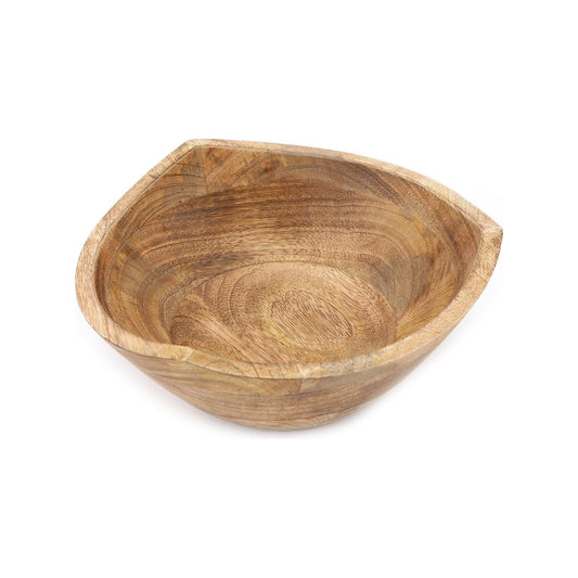 Triangular Shaped Wooden Bowl - Ashton and Finch