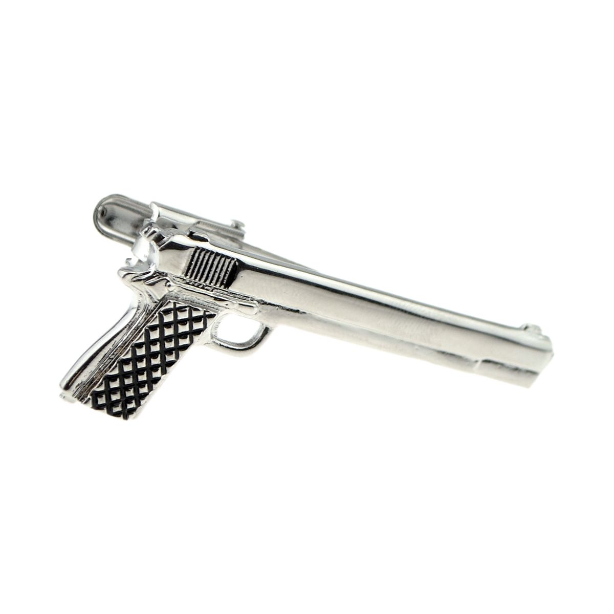 Long Barrel Pistol Tie Clip | Ashton and Finch
