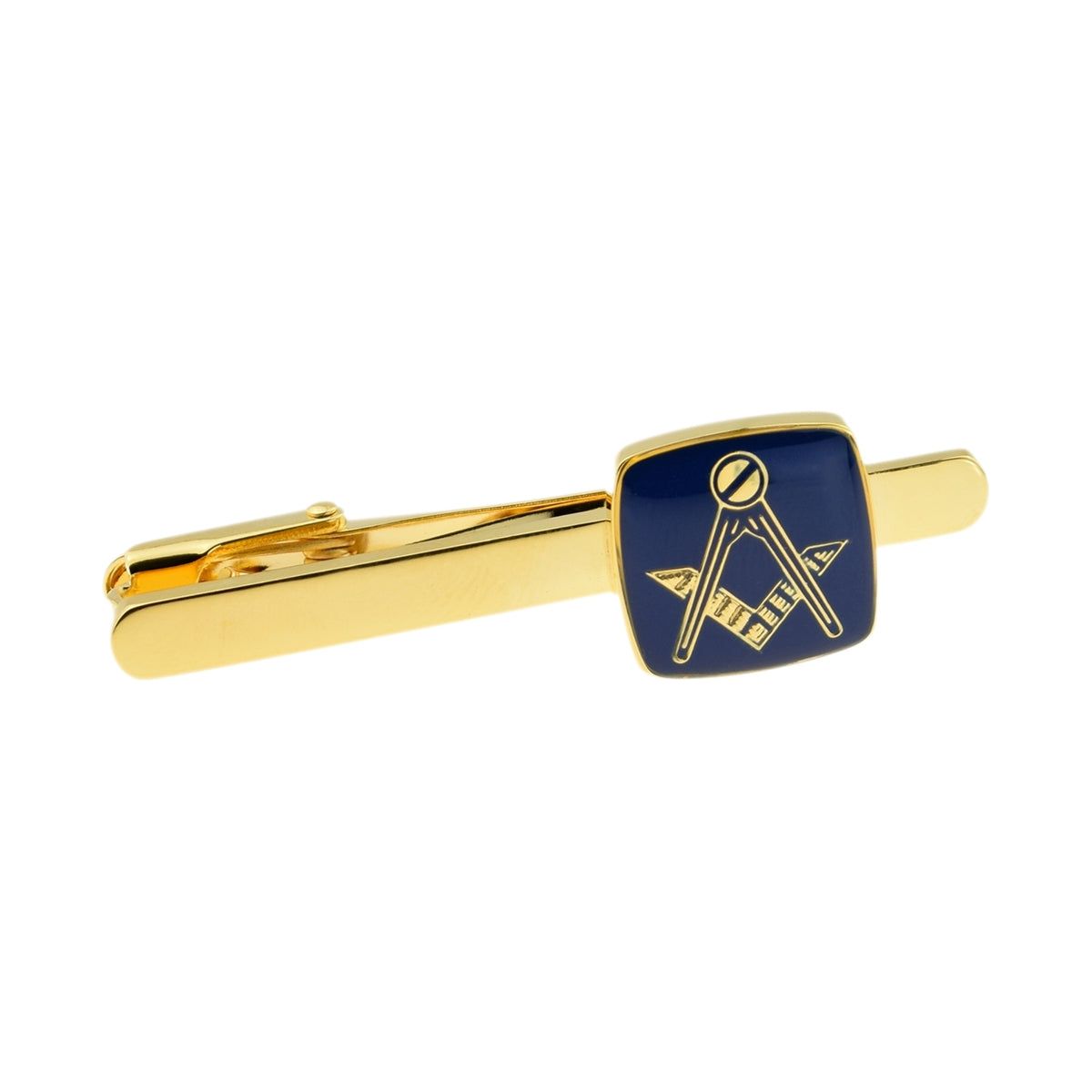 Masonic Blue & Gold Tie Clip (No G) | Ashton and Finch