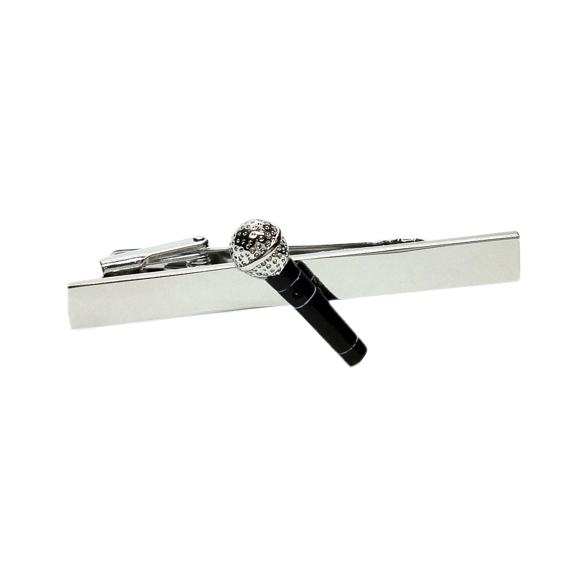 Modern Style Microphone Tie Clip | Ashton and Finch