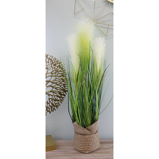 Faux Pampas Grass Display, 65cm - Ashton and Finch