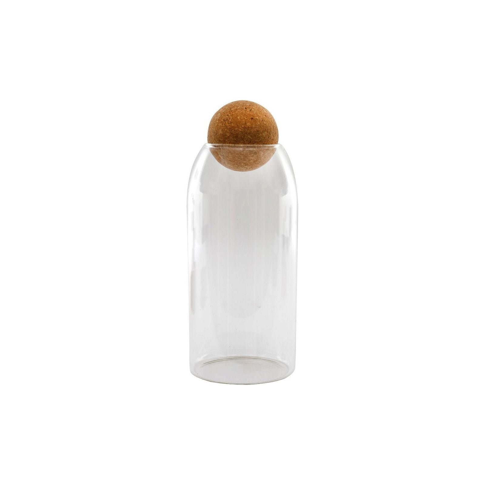 Glass Canister With Cork Stopper 26cm - Ashton and Finch