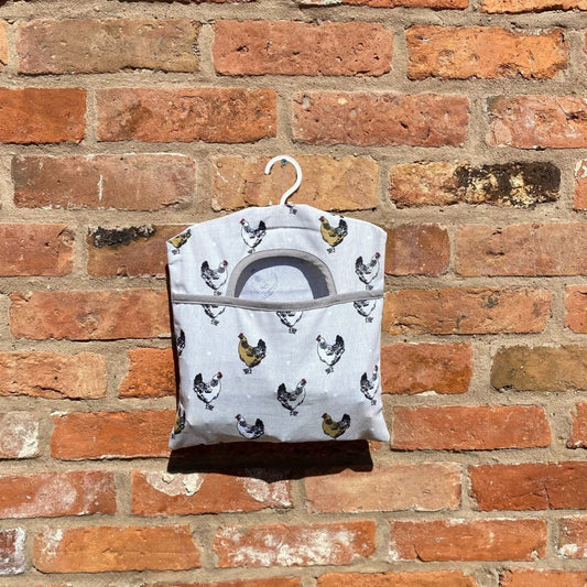 Peg Bag With A Chicken Print Design - Ashton and Finch