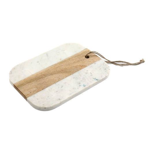 Wood and Marble Small Chopping Board - Ashton and Finch